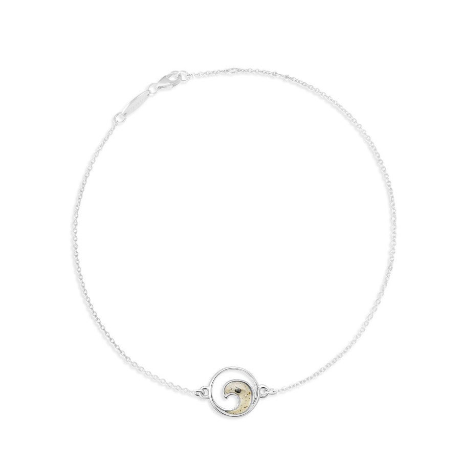 Home Accents Dune Jewelry Happiness Comes In Waves Book | Delicate Dune Wave Anklet