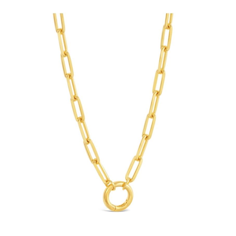 Jewelry Dune Jewelry | Collectible Travel Treasures Charm Holder Necklace - 14K Gold Vermeil