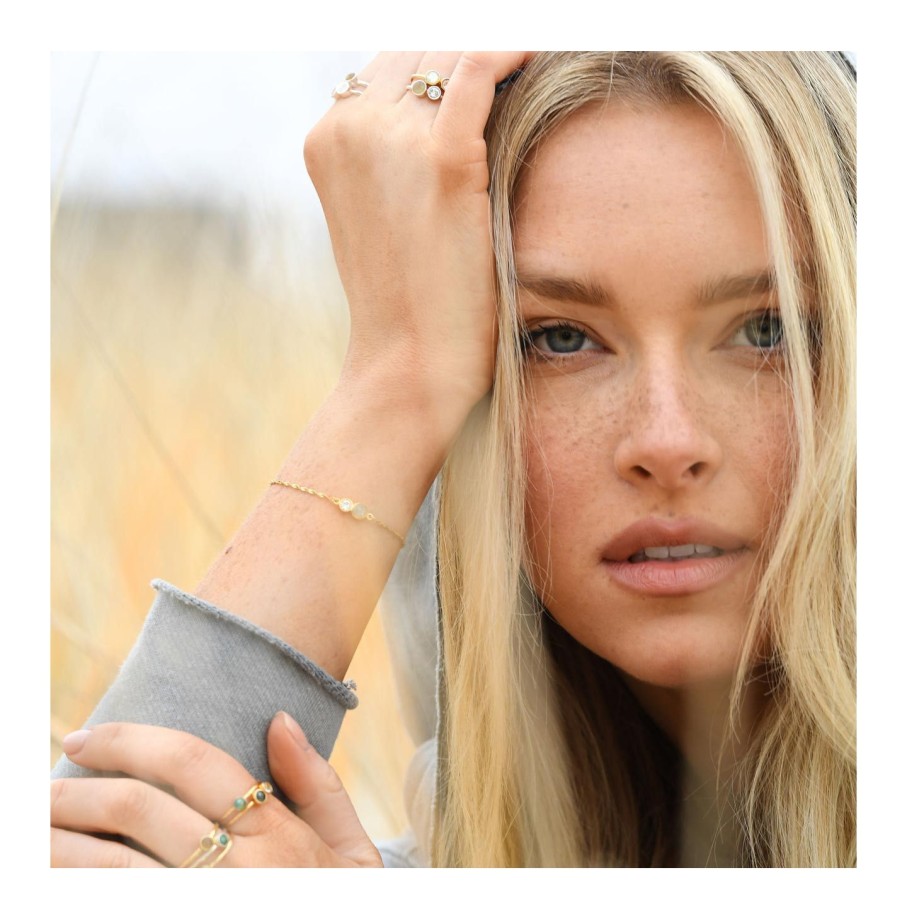 Jewelry Dune Jewelry | Veronica Bracelet By Camille Kostek - 14K Gold Vermeil