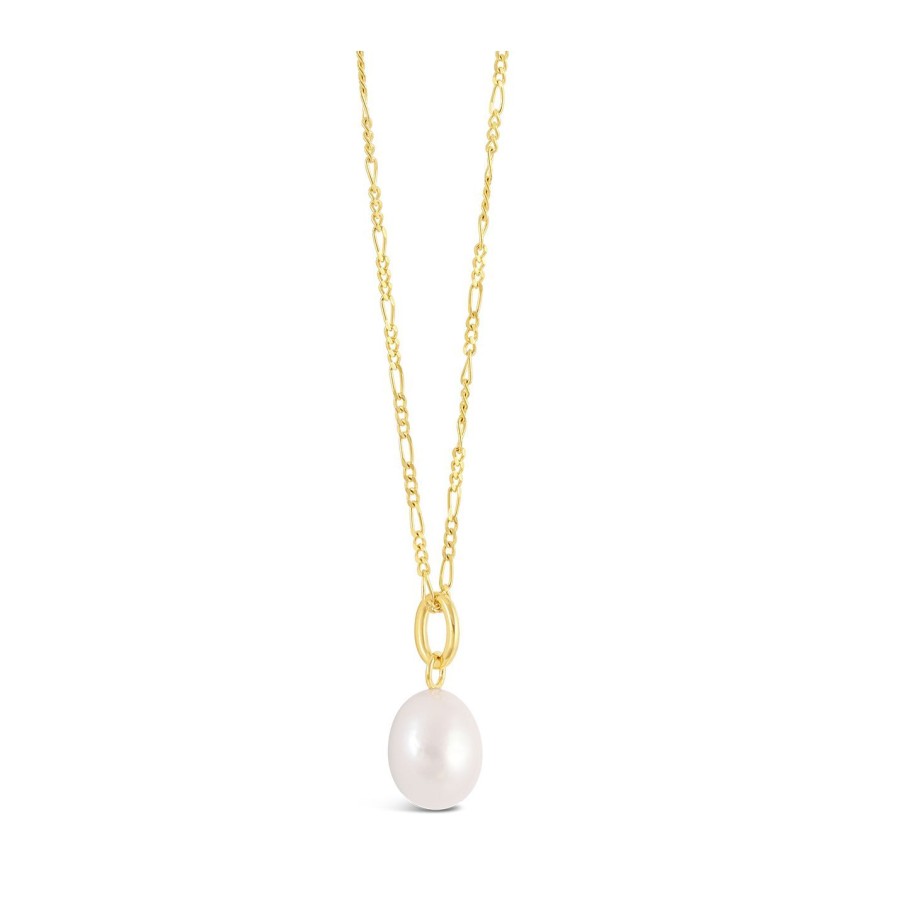 Jewelry Dune Jewelry | Collectible Travel Treasures Baroque Pearl Necklace - 14K Gold Vermeil