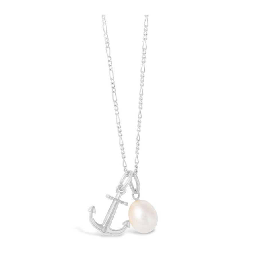 Jewelry Dune Jewelry | Collectible Travel Treasures Anchor & Pearl Necklace Set