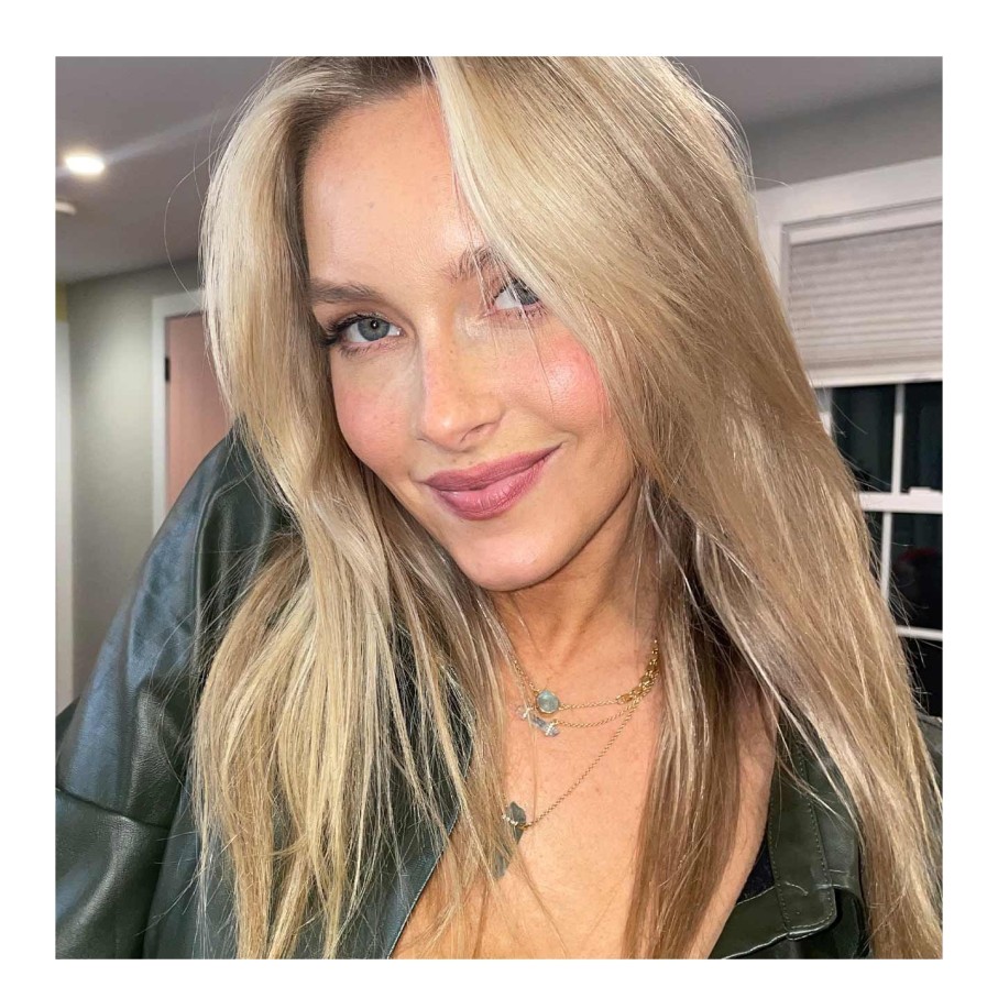 Jewelry Dune Jewelry | Blue Lagoon Aquamarine Necklace By Camille Kostek - 14K Gold Vermeil