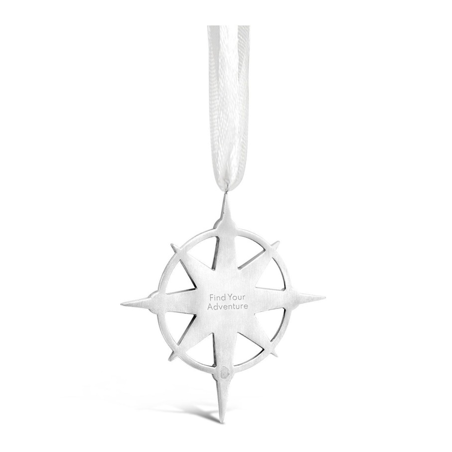 Home Accents Dune Jewelry Ornaments | Compass Ornament - Turquoise Gradient