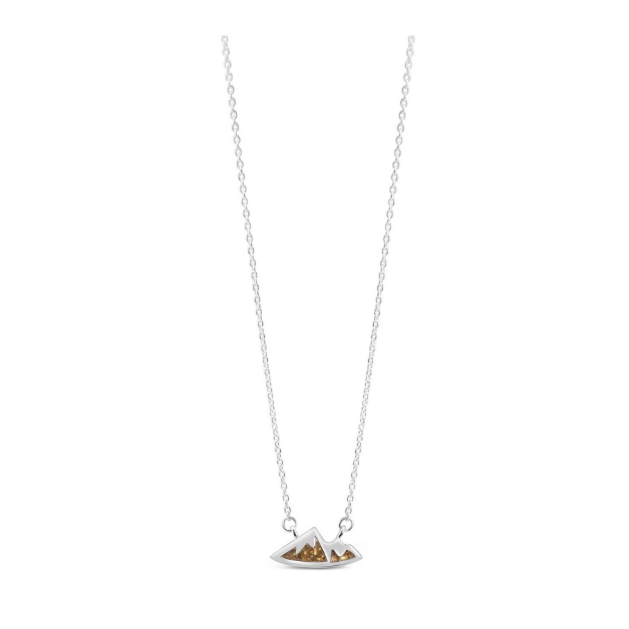 Jewelry Dune Jewelry | Delicate Dune Mountain Necklace