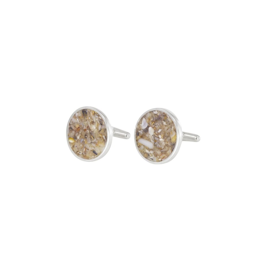 Jewelry Dune Jewelry | Luxe Round Cufflinks