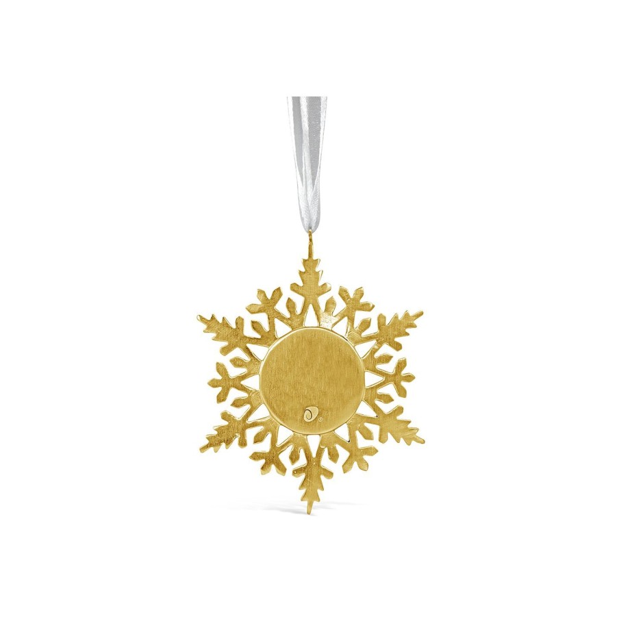 Home Accents Dune Jewelry Ornaments | Snowflake Ornament 2017 Edition - Gold