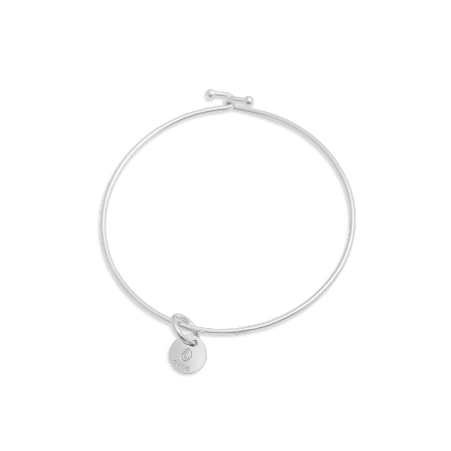 Home Accents Dune Jewelry Accessories | Beach Bangle - Silver Plated