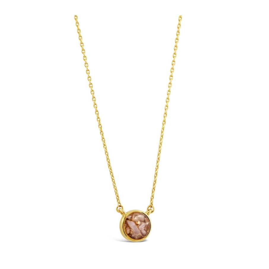 Jewelry Dune Jewelry | Delicate Dune Round Necklace - 14K Gold Vermeil