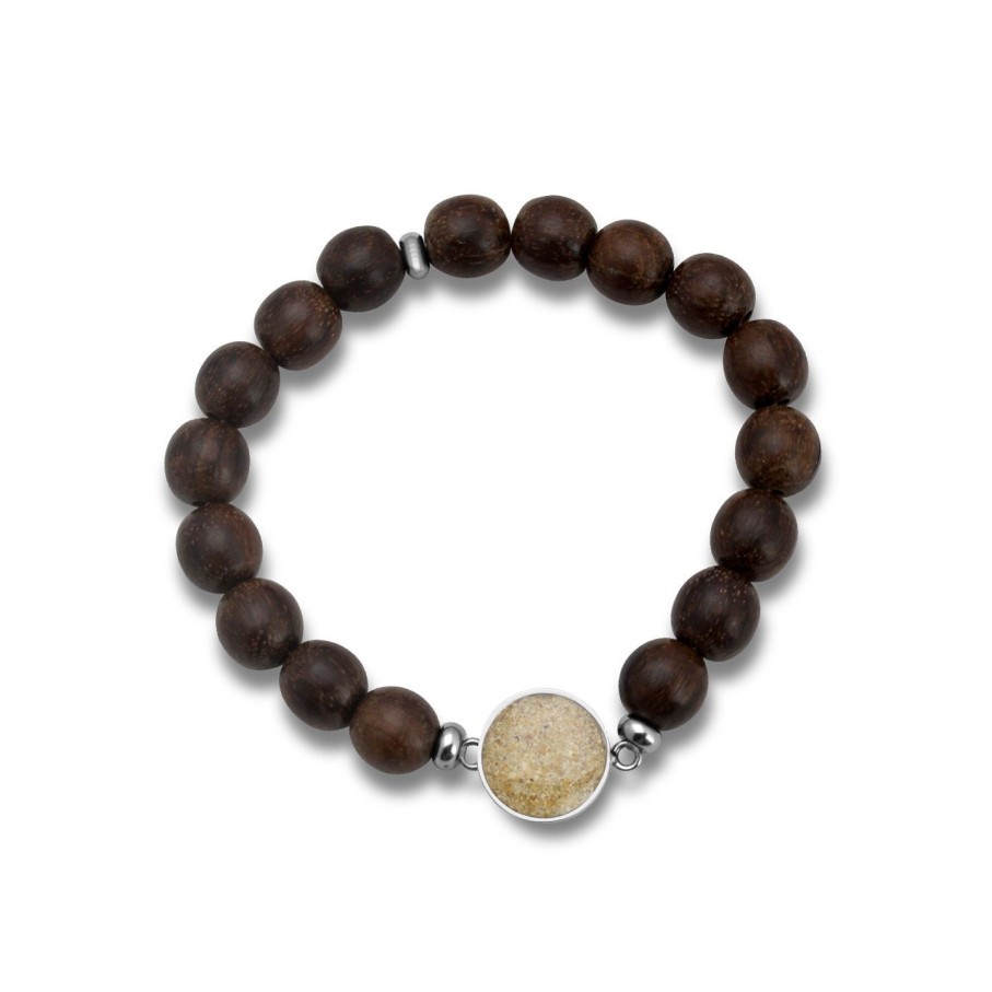 Jewelry Dune Jewelry | Men'S Beaded Bracelet - Wood