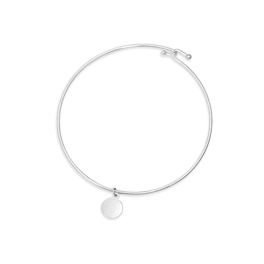 Home Accents Dune Jewelry Accessories | Single Loop Bangle - Sterling Silver