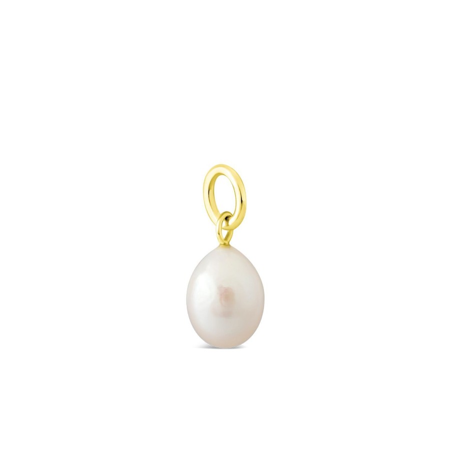 Jewelry Dune Jewelry | Collectible Travel Treasures Baroque Pearl Charm - 14K Gold Vermeil