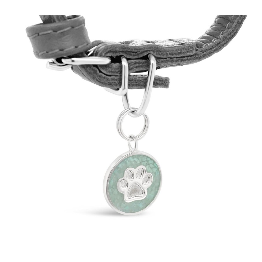 Home Accents Dune Jewelry Accessories | Paw Print Pet Collar Charm