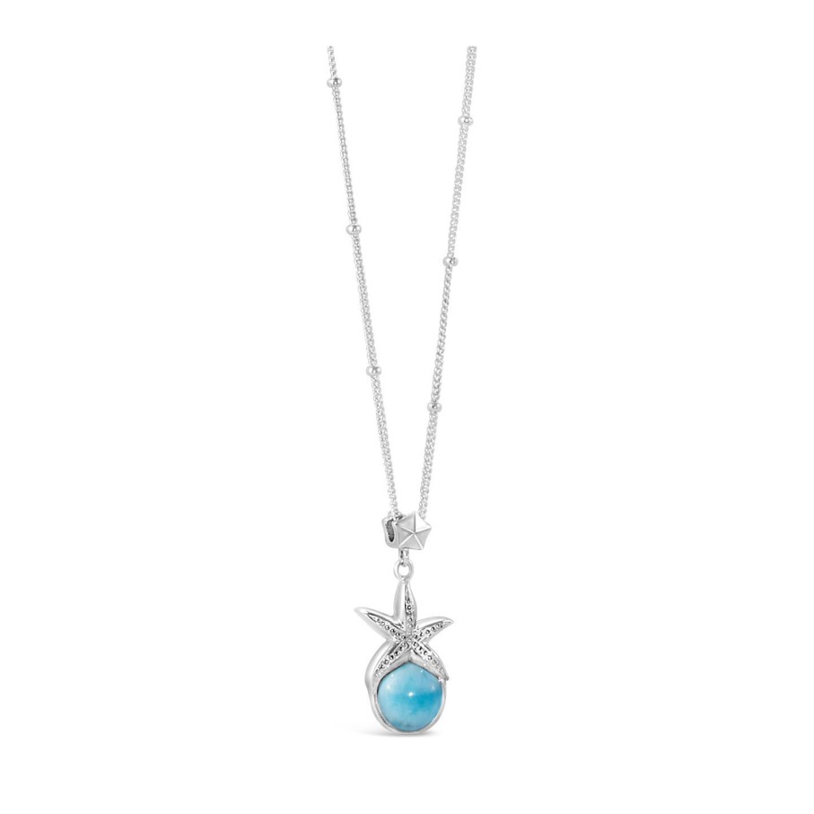 Jewelry Dune Jewelry | Starfish Necklace Larimar