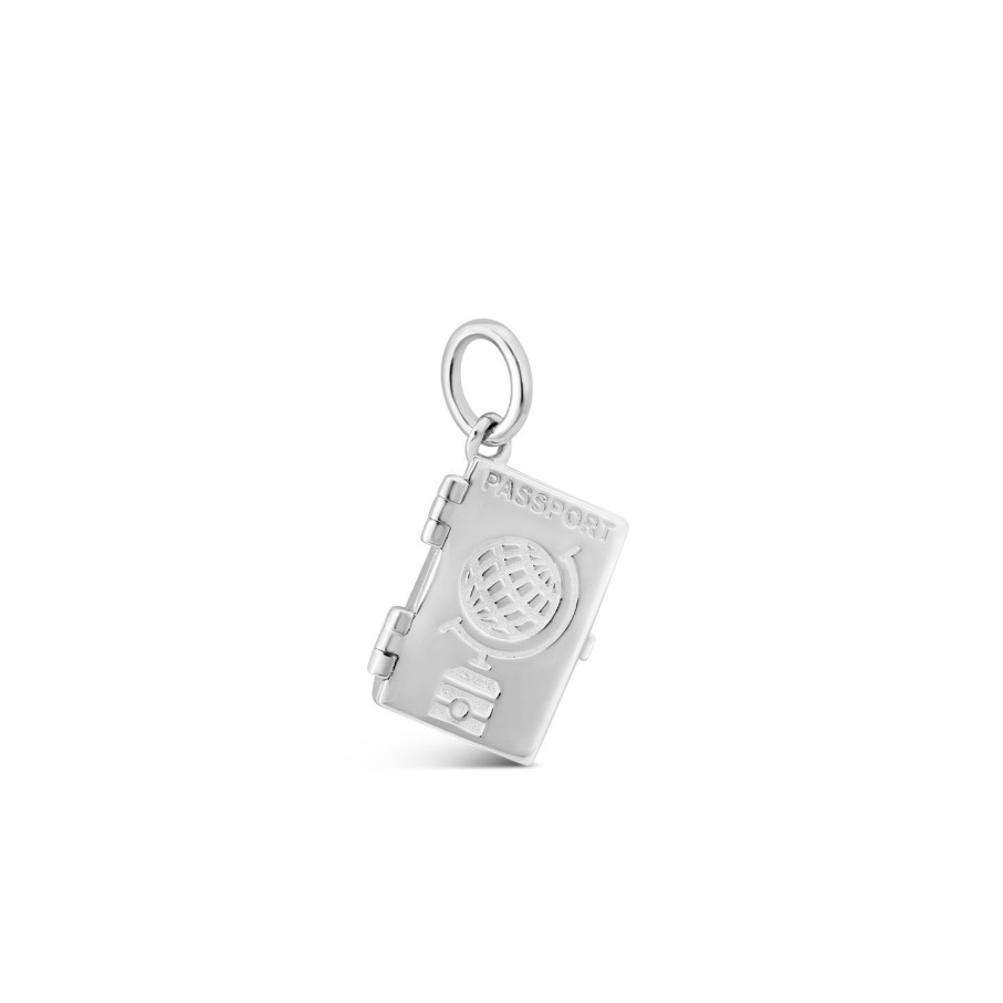 Jewelry Dune Jewelry | Collectible Travel Treasures Customizable Passport Charm