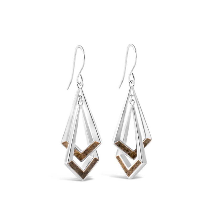 Jewelry Dune Jewelry | Insignia Double Drop Earrings By Nicole Michelle