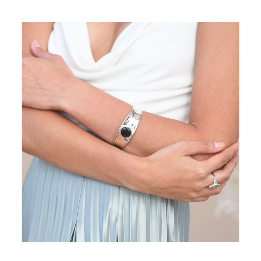 Jewelry Dune Jewelry | Bayview Cuff Bracelet - Mother Of Pearl Gradient