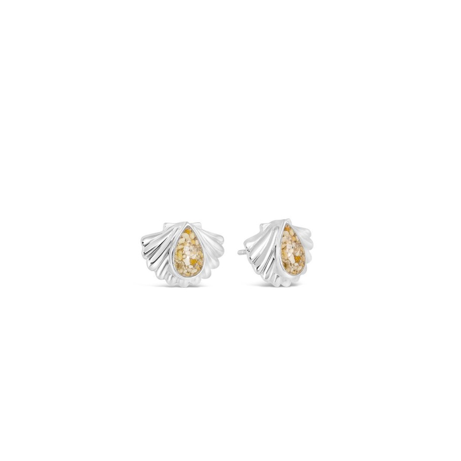 Jewelry Dune Jewelry | Coastal Shell Stud Earrings