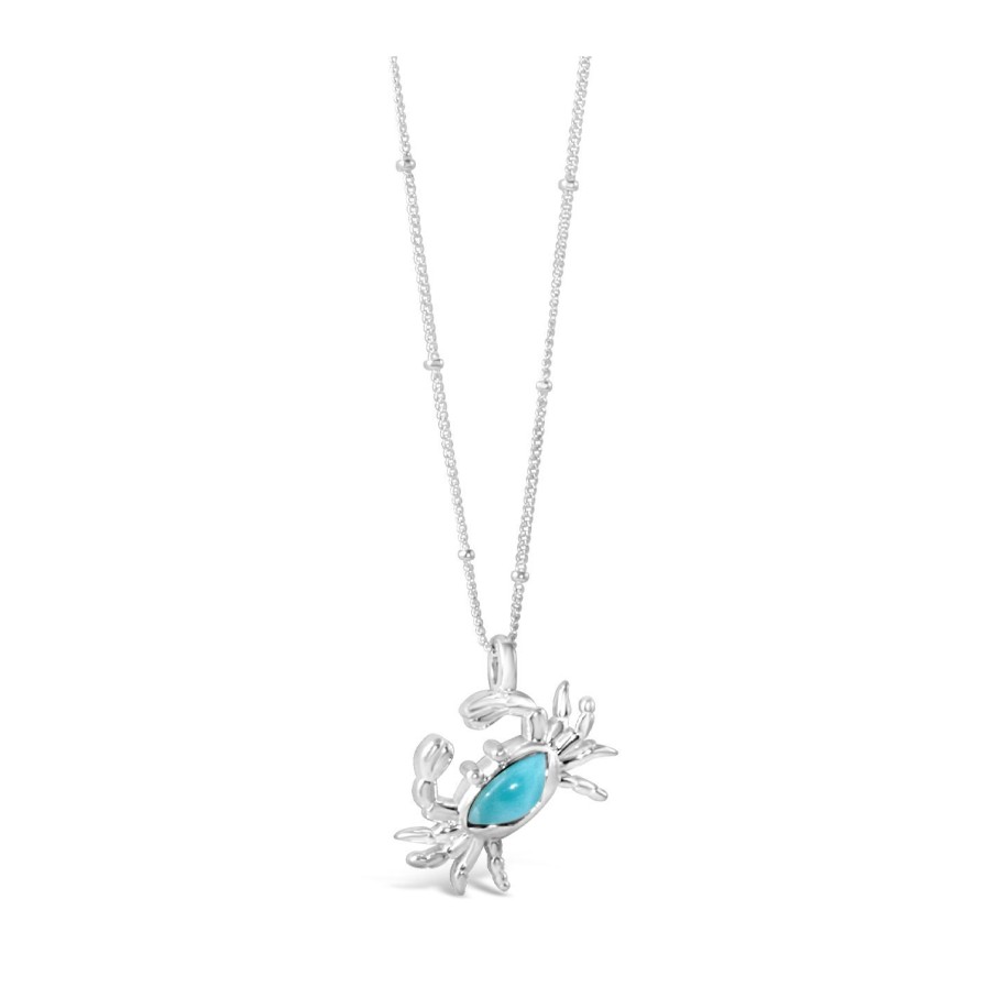 Jewelry Dune Jewelry | Crab Necklace Larimar