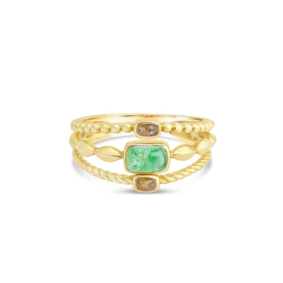 Jewelry Dune Jewelry | Boho Stack Ring - 14K Gold