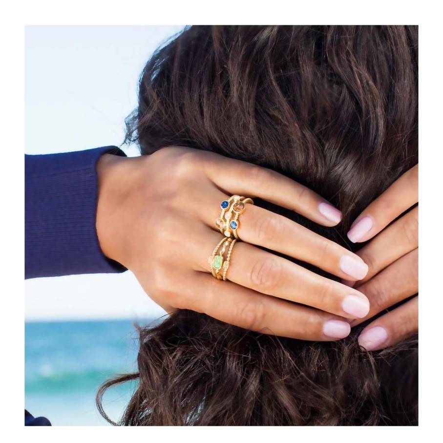 Jewelry Dune Jewelry | Boho Stack Ring - 14K Gold